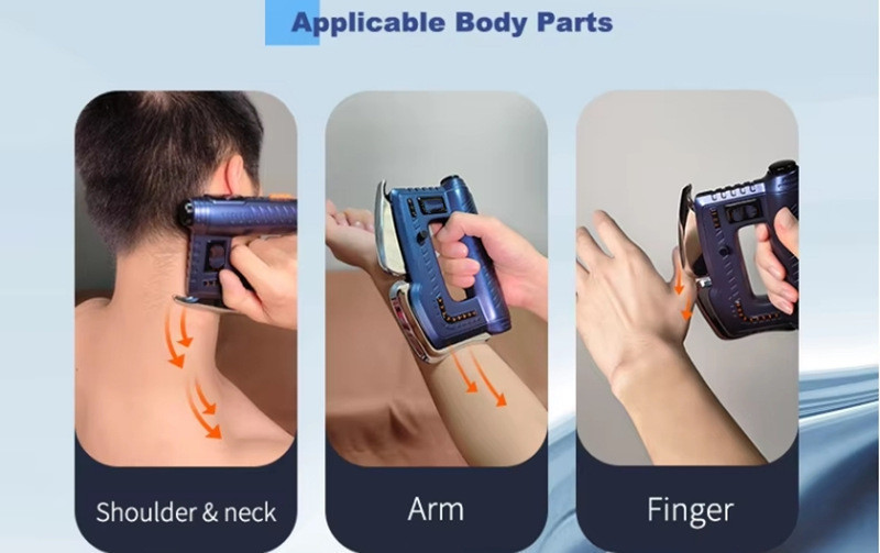 เครื่องนวดกล้ามเนื้อแบบสั่นสะเ - Massage Gun บทวิจารณ์และราคา