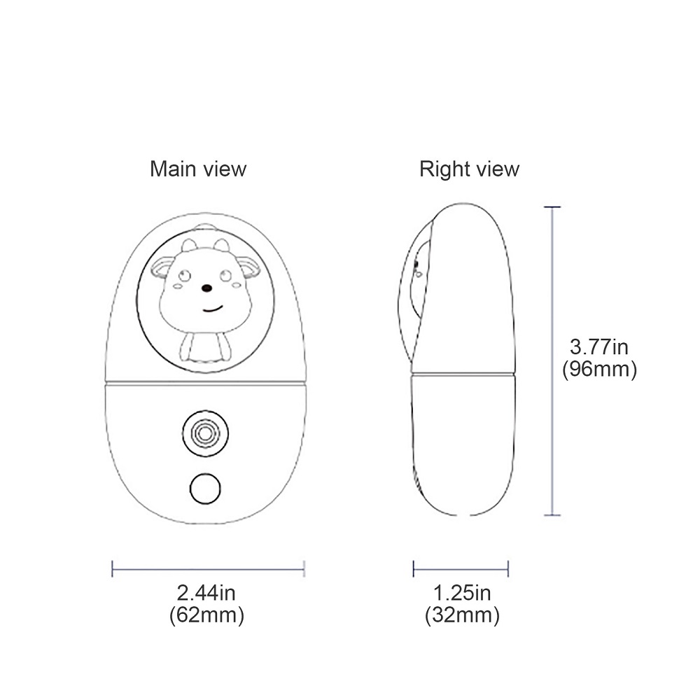 เครื่องพ่นไอน้ำนาโนขนาดเล็ก 35 - Face Steamer บทวิจารณ์และราคา