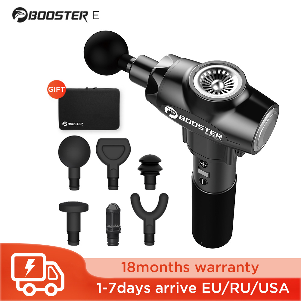 Booster E นวดปืน Massager Tiss - Massage Gun บทวิจารณ์และราคา