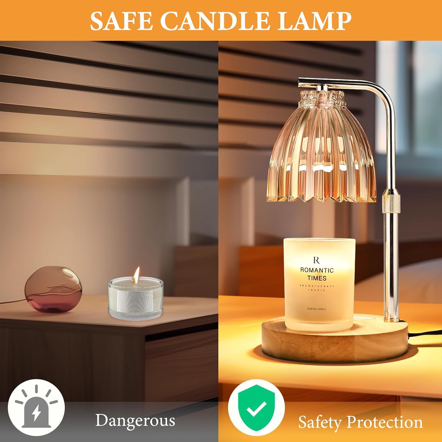 โคมไฟอุ่นเทียนหอมปรับระดับความ - Wax Warmer บทวิจารณ์และราคา