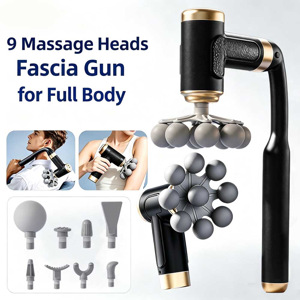 ปืนนวดกล้ามเนื้อแบบไร้สาย 2-in - Massage Gun บทวิจารณ์และราคา